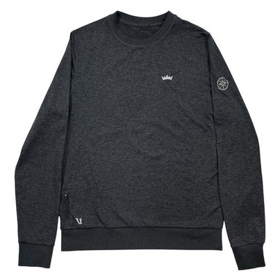 SUMMIT CLUB Vuori PONTO Performance Crew Men's Sweatshirt Pullover Gray *NO TAG