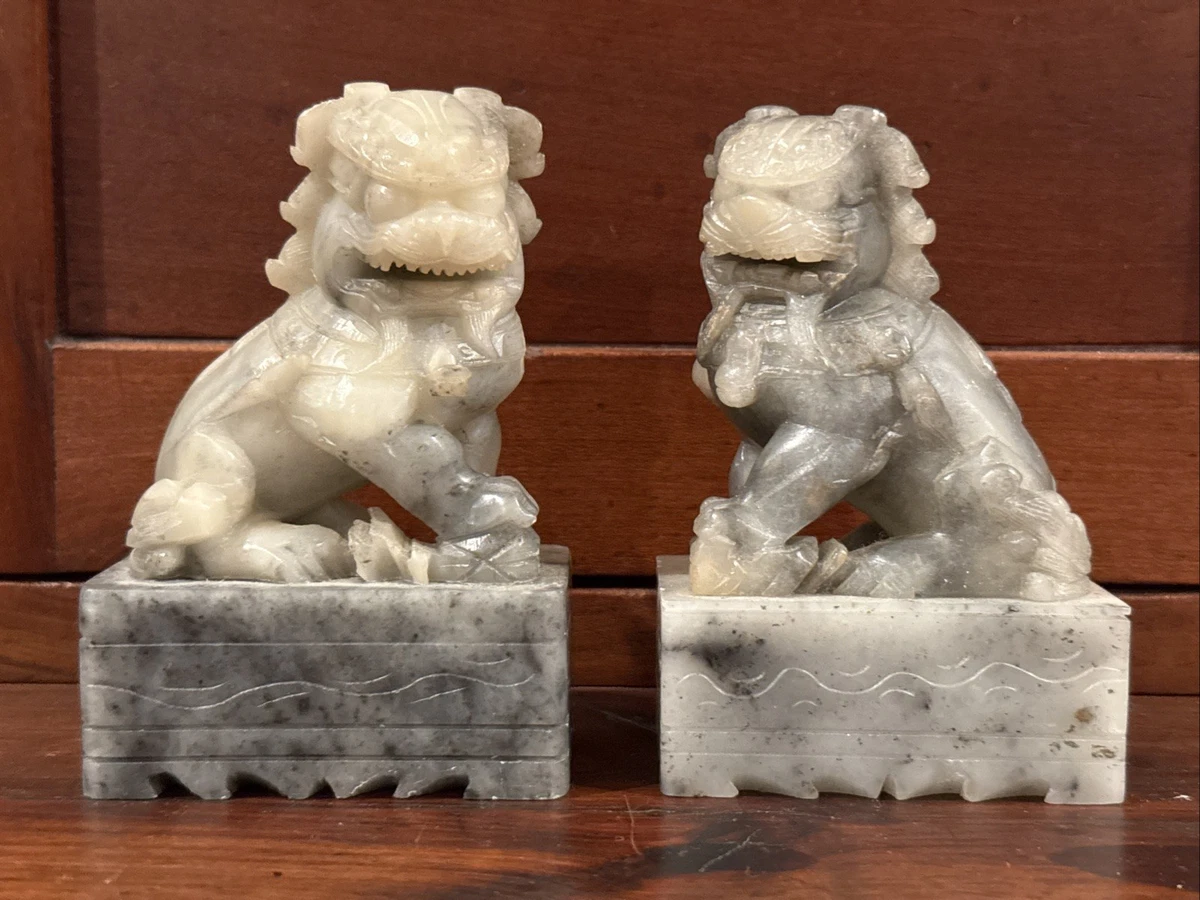 白色滑石主中国风雕像、雕像| eBay