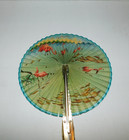 NEAT DECORATIVE VINTAGE HAND FAN JOB LOT ONE HAS FLAMINGO DESIGN — photo 5