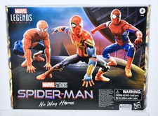 Hasbro Marvel Legends Spider-Man No Way Home 3-Pack Figures NEW