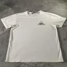 Amiri Shirt Mens Large Cherub Angel Graphic Designer Luxury Tee Streetwear