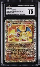 Pokemon Legendary (Collection) Reverse Holo Charizard CGC 10 💎 psa 10 Regrade?