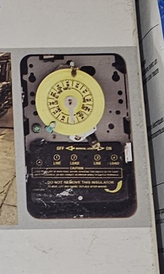 NEW Intermatic T104 Electromechanical Timer Switch, 40A 208-277 VAC 60hz
