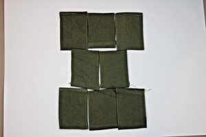 Epaulets Loops Green Lot Of 4 Pairs (8Total/4 Pair) Boy Scouts of America BSA