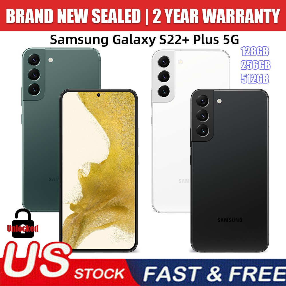 SEALED NEW Samsung Galaxy S22 Plus 5G 256GB/128G Factory Unlocked