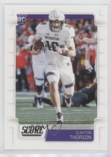 2019 Score Rookies Clayton Thorson #411 7l6
