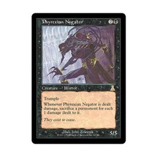 WotC MtG Urza's Destiny Phyrexian Negator (R) EX
