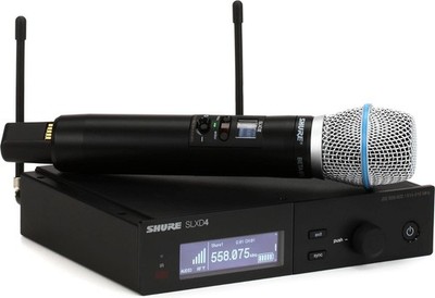 Shure SLXD24/B87A Wireless Microphone System with BETA87A Handheld.. -OPEN BOX