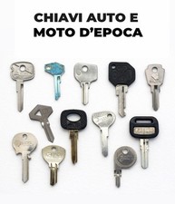 Chiave SILCA originale vintage AUTO e MOTO d’epoca Fiat Alfa Romeo Lancia Opel