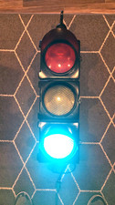 Vintage Traffic Signal Light Crouse Hinds Metal 8 Plug In Led W Hanger Type M Vintage Traffic Signal Light Crouse Hinds Metal 8 Plug In Led W Hanger Type M