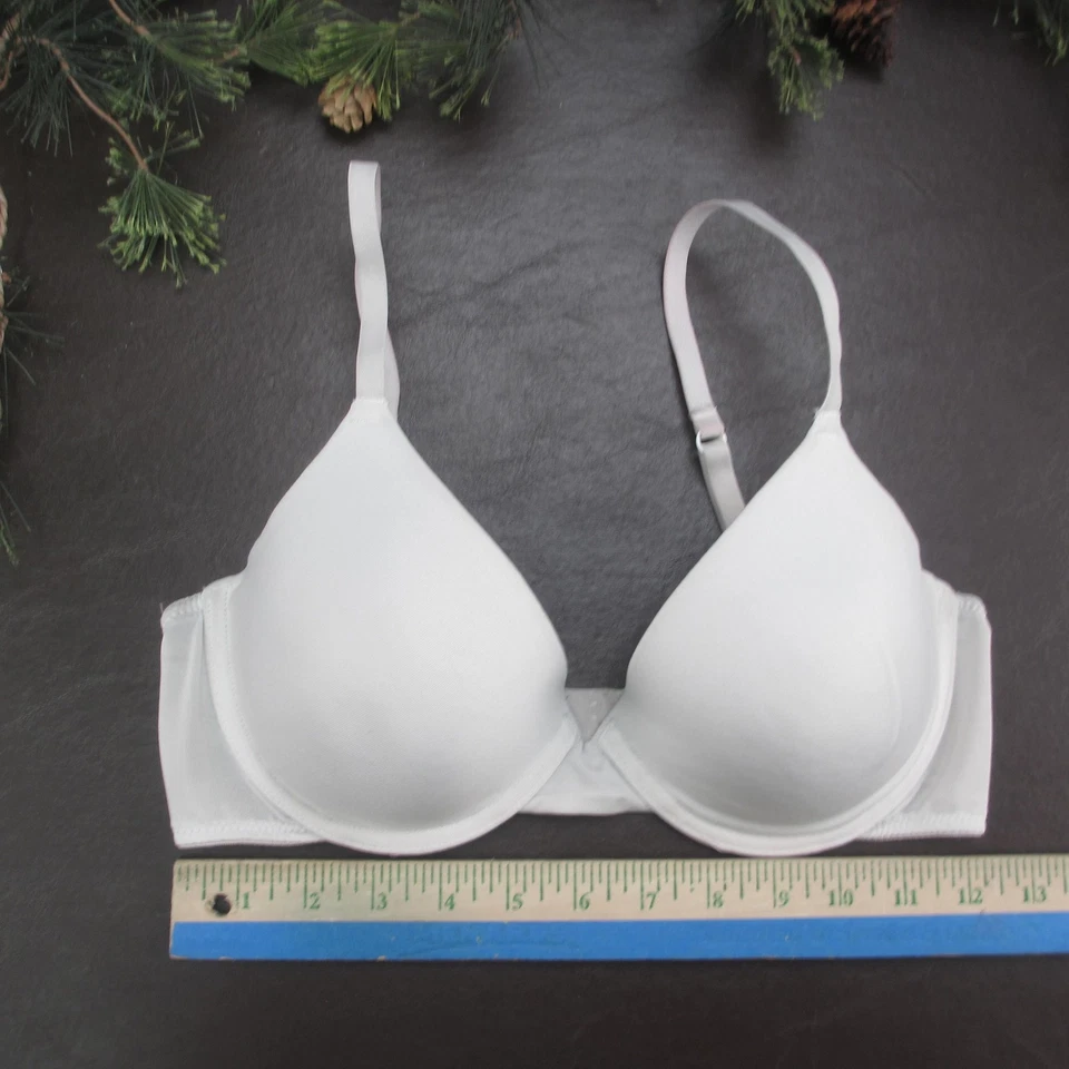 So Intimates Bra Womens 34C White Lightly Lined Underwire Adjustable Straps - Image 2 of 4