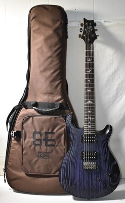 PRS SE Swamp Ash Sandblasted CE 24 Ltd. Ed Guitar Sandblasted Purple w/ PRS Case