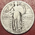 1925 Standing Liberty Quarter. Free Shipping