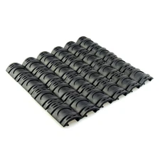 24 PCS Snap-On Universal Weaver Picatinny Rubber Rail Covers