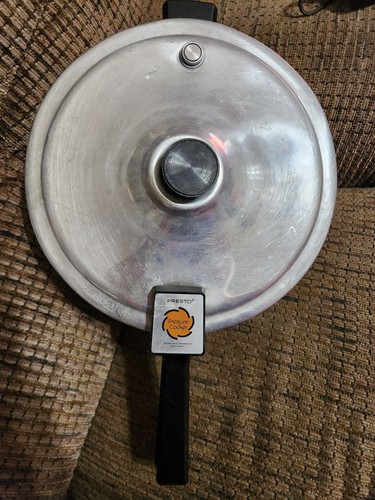 Vintage Presto Pressure Cooker Aluminum 6qt With Jiggler 409A 1251 No Insert - 第 1/10 張圖片