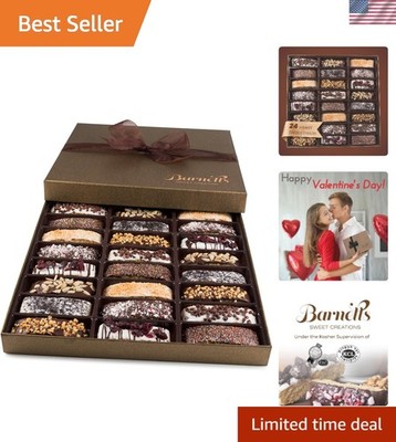 Delightful 24 Chocolate Biscotti Gift Box - Perfect Treat for All Occasions