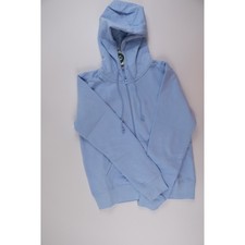 Aeropostale Womens Hoodie Cloud Soft Full Zip Blue Solid Small NWT