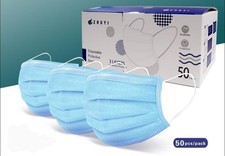 Zhuyi 3 Layer Protection Disposable Face Masks (50/box) FREE SHIPPING