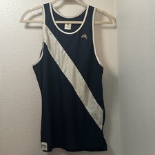 Tracksmith Van Cortlandt Singlet Tank Size Men’s Navy Running Jersey