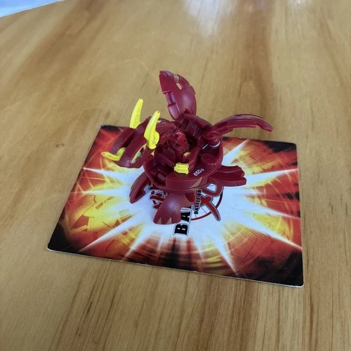 RARE Bakugan Neo Dragonoid Red Pyrus New Vestroia 650g Battle Brawlers