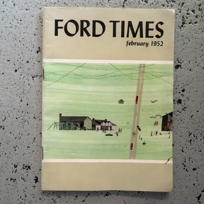 Ford Times February 1952 Charlie Harper Oklahoma Fred Jones Ford