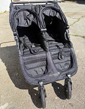 Baby Jogger City Mini GT Double Stroller, Black, Five-Point Harness
