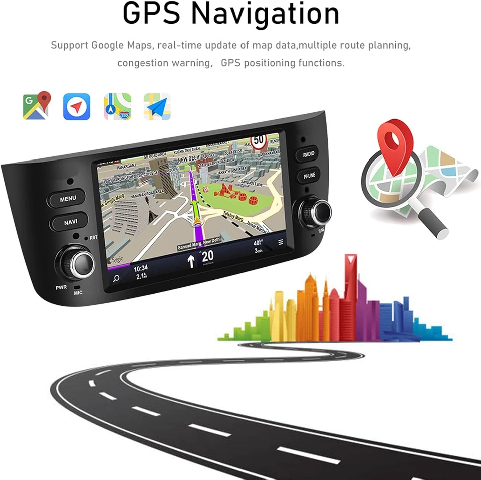 Lettore multimediale per FIAT Punto - Immagine 3 di 4