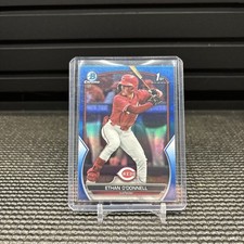2023 1st Bowman Chrome Refractor Ethan O'Donnell Auto Blue /150 #BDC-56