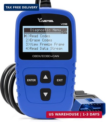 VDIAGTOOL VD10 OBD2 Scanner Code Reader Car Diagnostic Tool Engine Fault Code Re