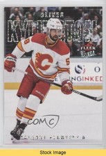 2021-22 Upper Deck Fleer Ultra Silver Foil Oliver Kylington #130 READ 1a9z