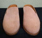 Ariana Bohling size 9 pink suede slip on mules — photo 1