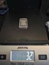 SD Bullion 1 oz .999 Fine Silver Bar Liberty Bell We the People Design 76.00 per troy oz