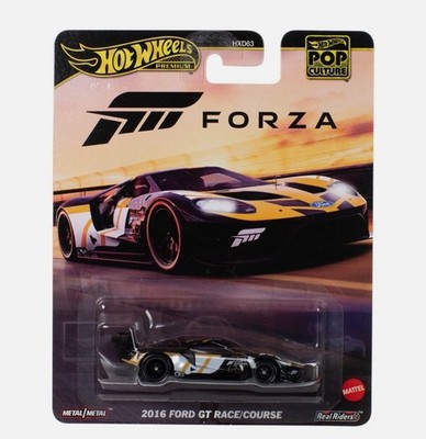 Hot Wheels Premium Pop Culture 2025 Forza 2016 Ford GT Race / Course Real Riders