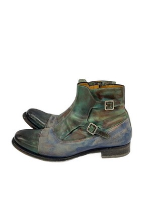 Francesco Benigno Condition Considered Boots Us7.5 Leather 2165 Fto40