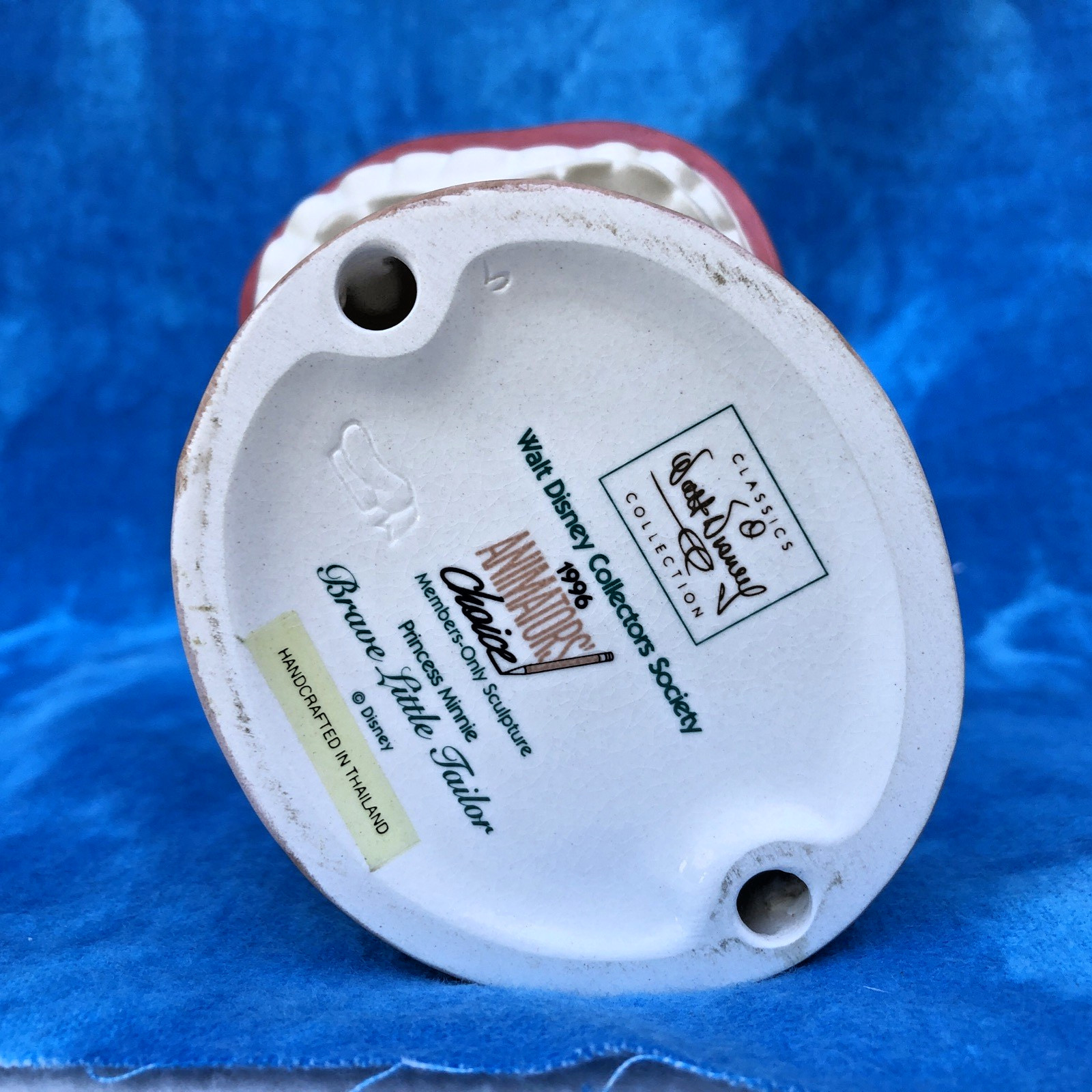 NEW! WDCC Walt Disney Princess Minnie Mouse Brave Little Tailor Figurine NIB COA