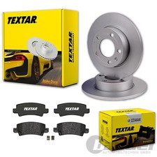 TEXTAR BREMSSCHEIBEN 279mm + BELÄGE HINTEN passend für TOYOTA COROLLA E12