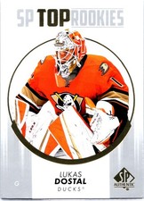 2022-23 SP Authentic #TR-28 Lukas Dostal Top Rookies