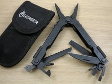 Gerber MP600 Basic Multi-Tool, Needlenose, Knife, Black Oxide, w/Nylon Sheath