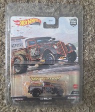 Hot Wheels Car Culture 33 Willys Gasser Pick Up Drag Strip Chase Wprotector