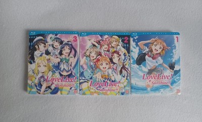 Love Live! Sunshine!! - Gesamtausgabe ( Blu-Ray ANIME Serie Bundle Vol. 1-3) NEU
