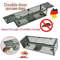 Lebendfalle Rattenfalle Mausefalle Kastenfalle Marderfalle Tierfalle Metall Dhl