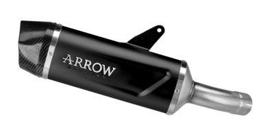 71963AKN - Auspuff Arrow Indy Race EVO Dark Kawasaki ZX-4R (24-)