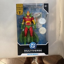 McFarlane Toys DC Multiverse Gold Label Mister Miracle 7 Action Figure In Hand