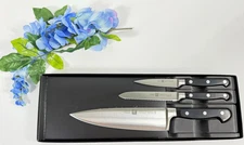 Zwilling J A HENCKELS Professional S 3 Piece Starter Knife Set GREAT DEAL !