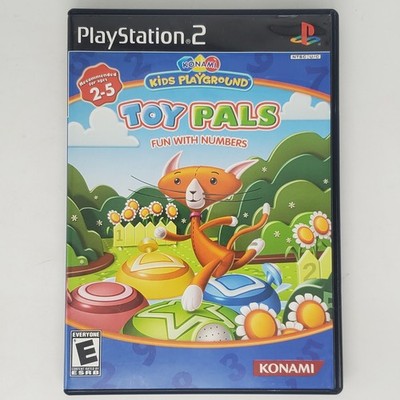 Konami Kids Playground: Toy Pals Fun With Numbers Playstation 2 PS2 CIB Working 