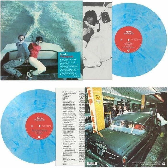 SPARKS - Propaganda (50th Anniversary Edition) - BLUE MARBLED VINYL LP