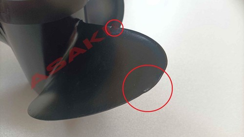 Für OMC Johnson Evinrude Propeller mit MÄNGEL 391199 0391199 3X13 1/4X17 rechts - Bild 4 von 13