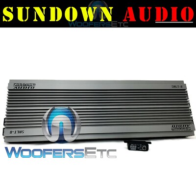 OPEN BOX SUNDOWN AUDIO SALT-8 MONOBLOCK 8,000W RMS COMPETITION AMP AMPLIFIER