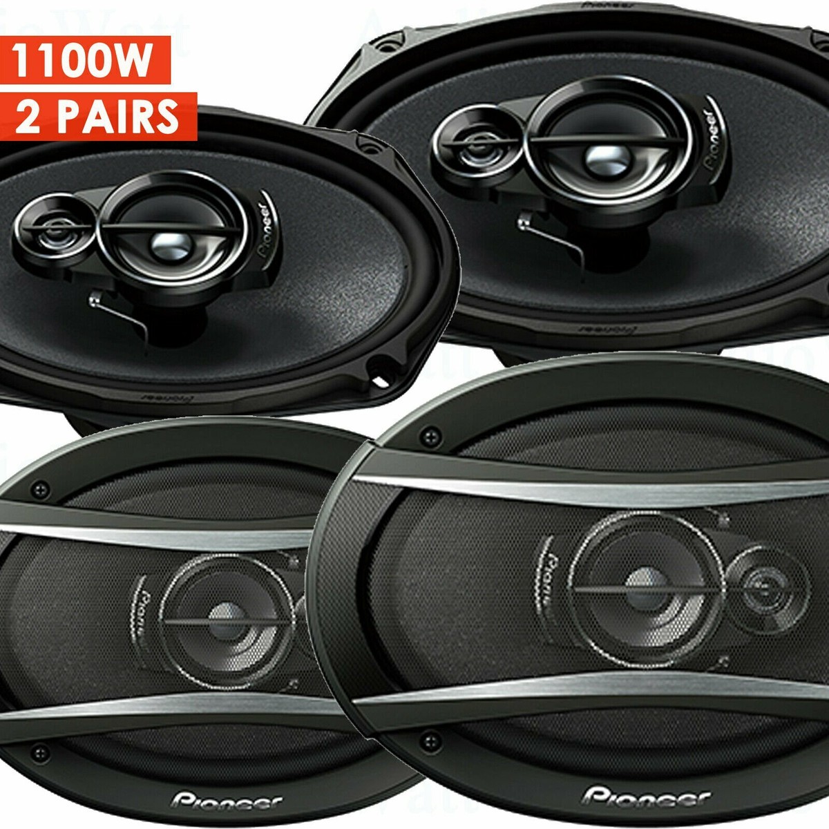 4x PIONEER TS-A6976S 6