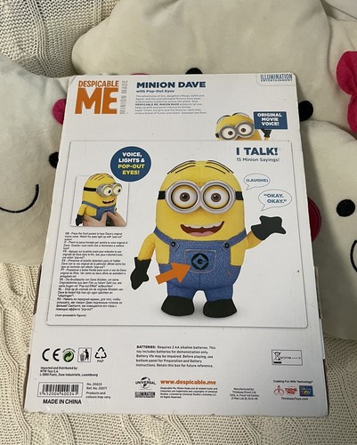 Ich Einfach Unverbesserlich - Großer Minion Dave POP-UP-EYES - Neu - Bild 9 von 10